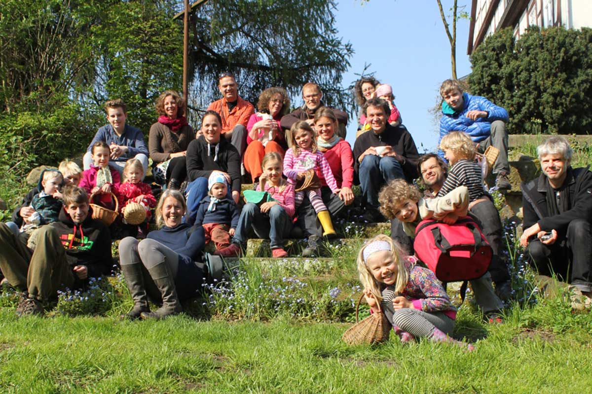 Gruppenfoto Ostern